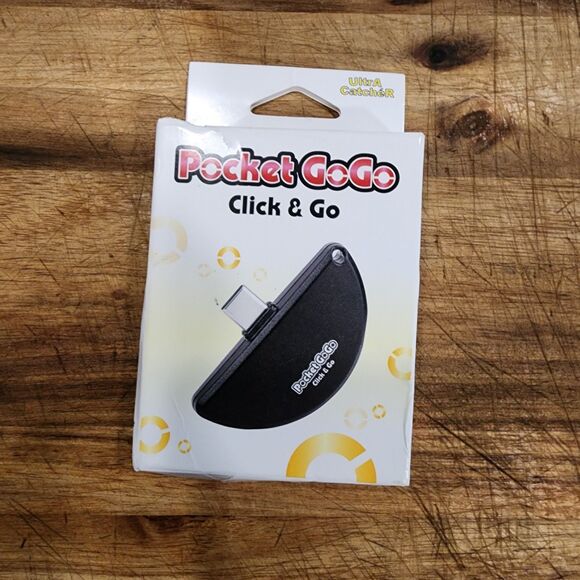 Pocket GoGo Auto Catcher – Black | USB-C Plug-and-Play, No Charging Needed,... - Picture 1 of 4
